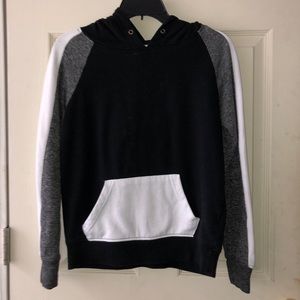 Zine Black/Gray/White Hoodie